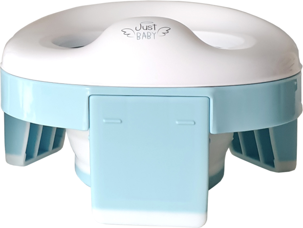 Универсальный детский дорожный горошок Just Baby Trino Blue